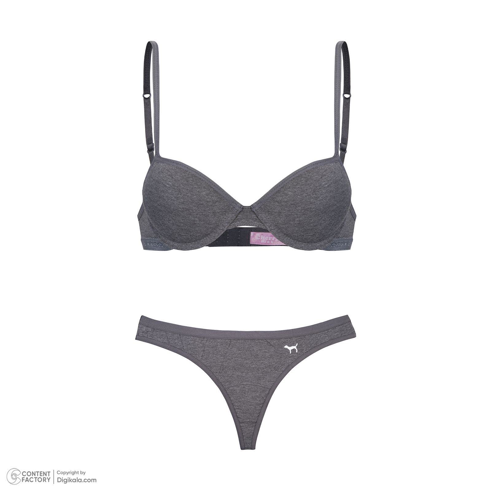 ست شورت و سوتین زنانه چری پینک مدل GY-Backless -  - 2