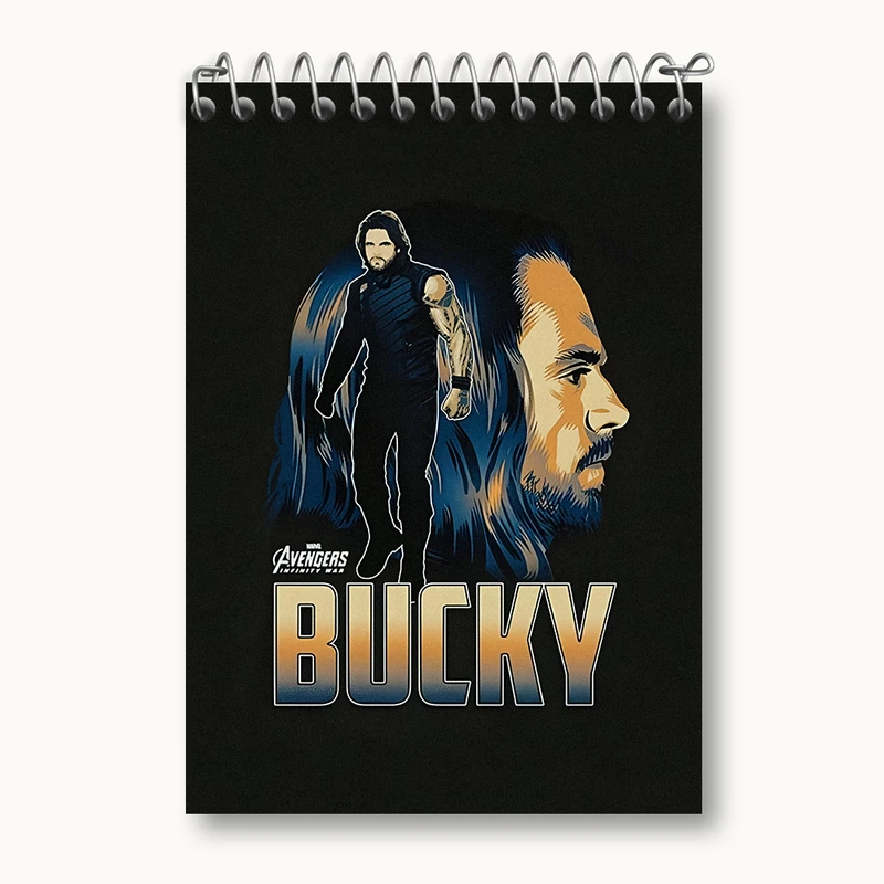 دفتر یادداشت 50 برگ خندالو طرح بوکی مارول (Marvel) کد N5720