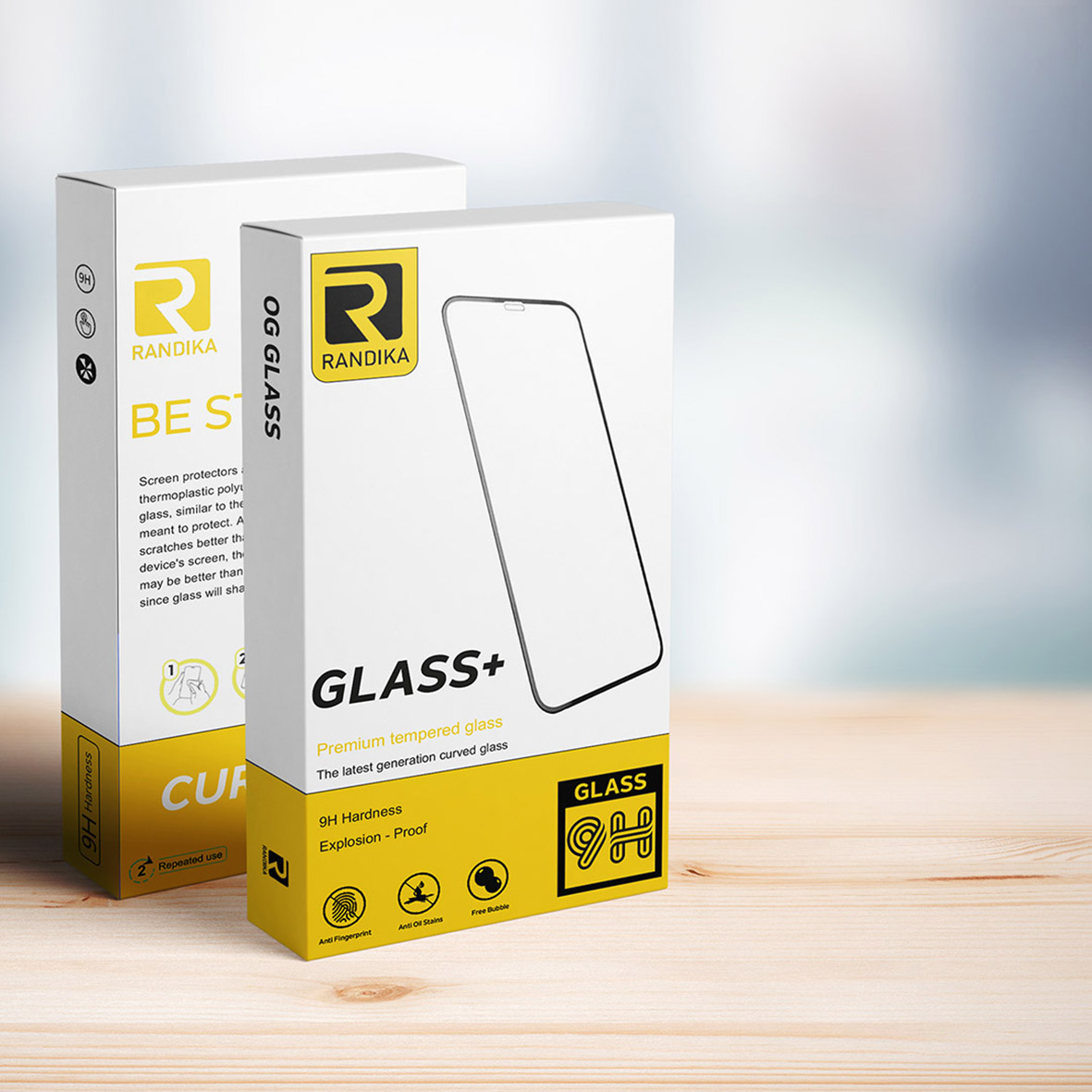 محافظ صفحه نمایش شیشه ای راندیکا مدل Randika Glass Super-D مناسب برای گوشی موبایل سامسونگ Galaxy A23