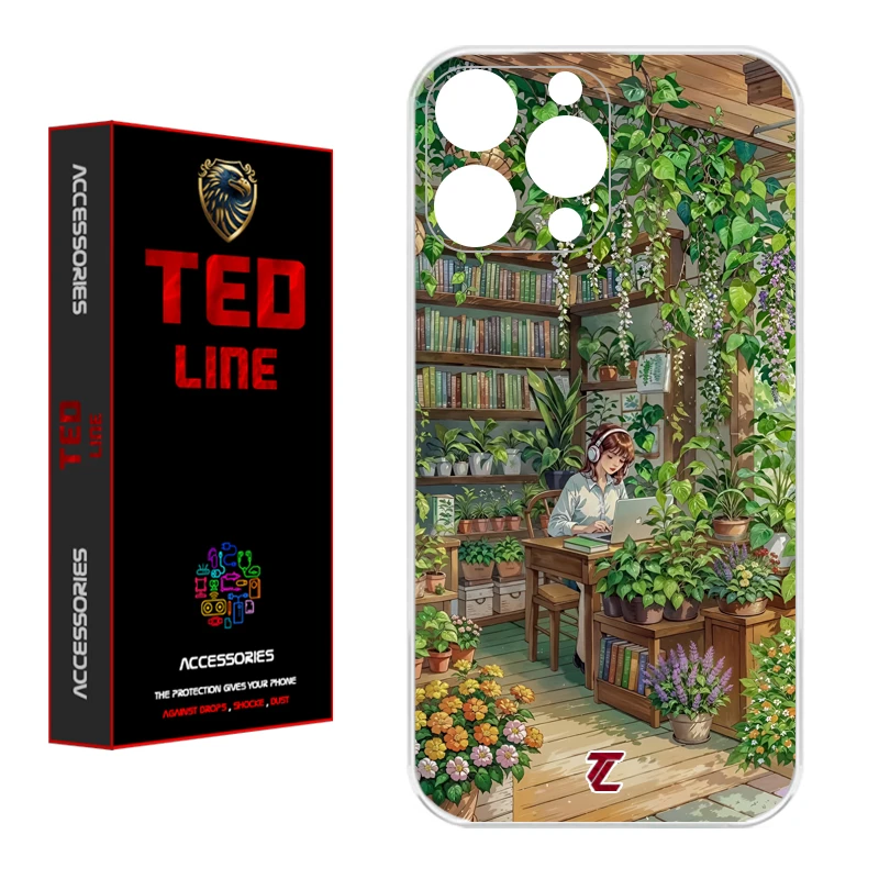 کاور تدلاین طرح دختر کد 1231 مناسب برای گوشی موبایل اپل Iphone 13 Pro Max