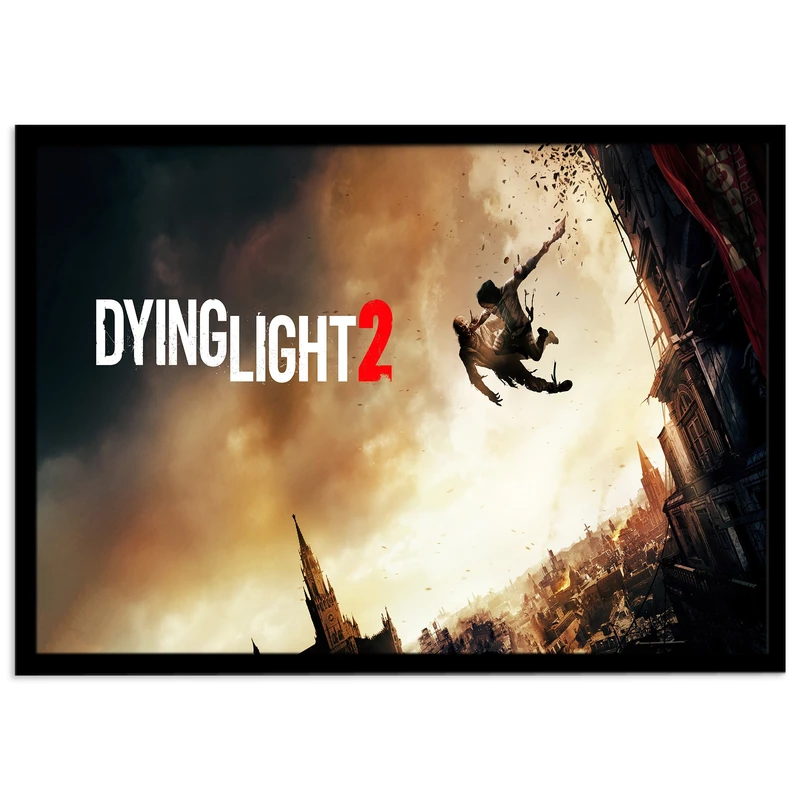 تابلو نوری بکلیت طرح بازی گیمنت Dying Light مدل B-s1398