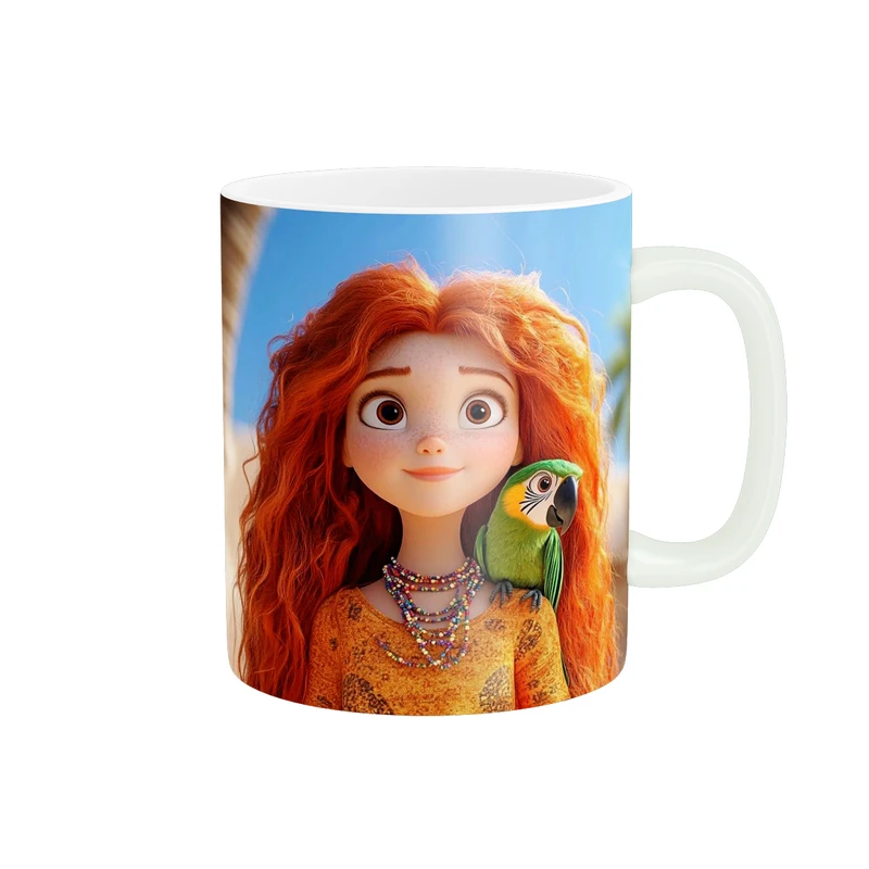 ماگ پاد آفرین طرح دختر کد 6175