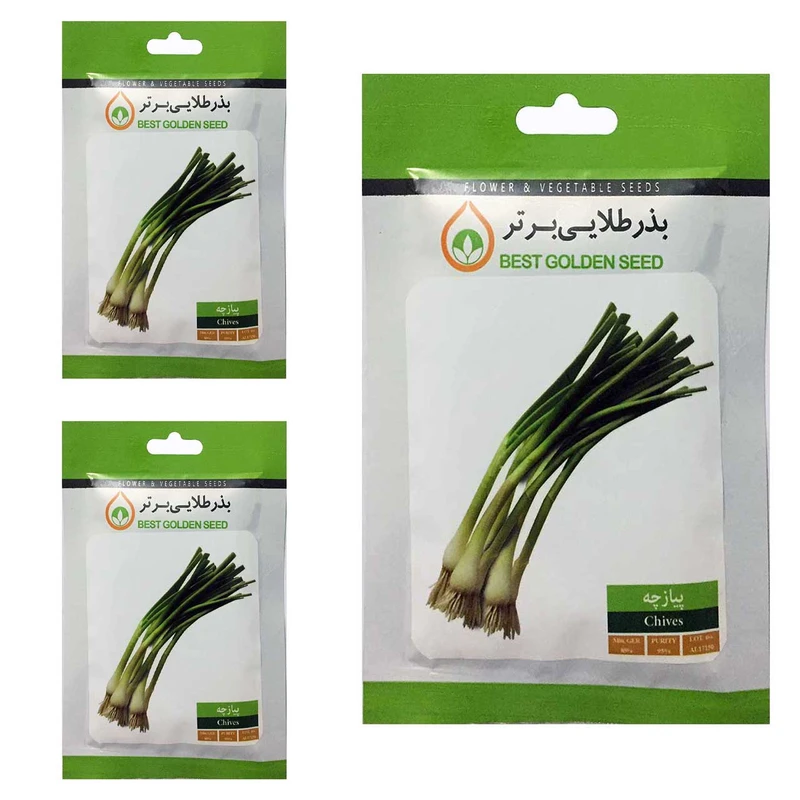 بذر پیازچه بذر طلایی برتر کد BTB-89 مجموعه 3 عددی