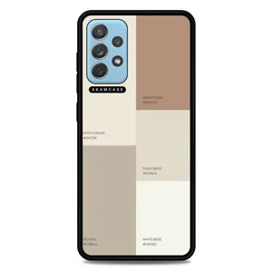 AKAM AMC-WSGA72-CREAMY-17  Cover For Samsung Galaxy A72