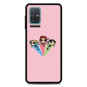 AKAM AMCWSGA71-POWER PUFF GIRLS10  Cover For Samsung Galaxy A71