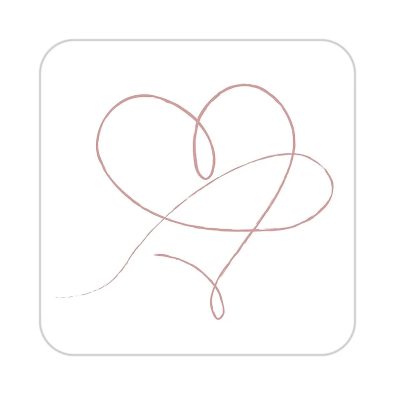 زیر لیوانی کاکتی طرح عاشقانه مدل mp38269