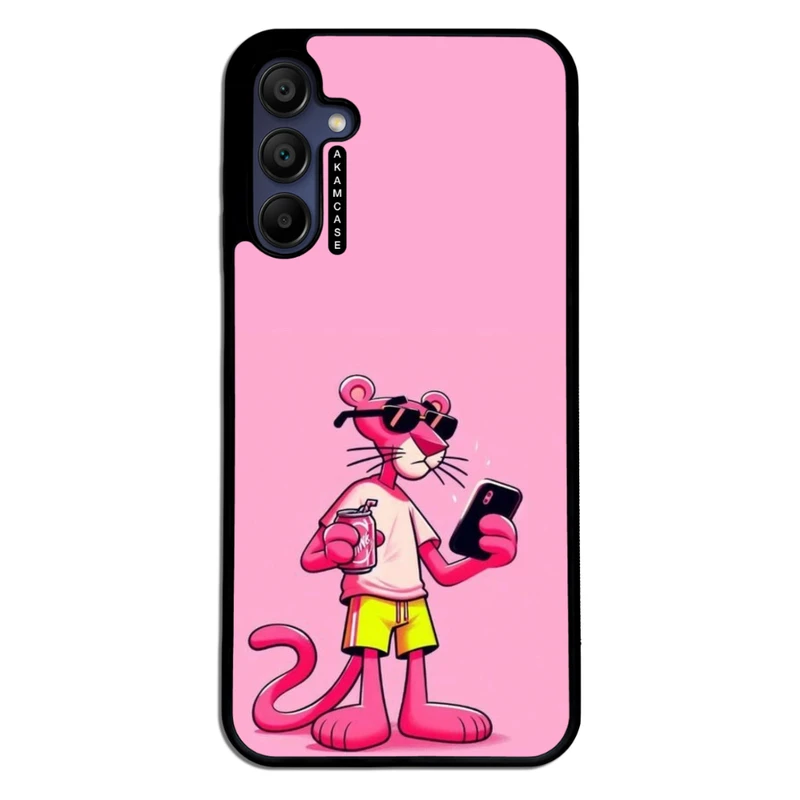 کاور آکام مدل AMC-WSGA15-PINK PANTHER8 مناسب برای گوشی موبایل سامسونگ Galaxy A15