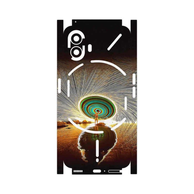 برچسب پوششی ماهوت مدل Night Light Fountain-FullSkin مناسب برای گوشی موبایل ناتینگ Phone 2