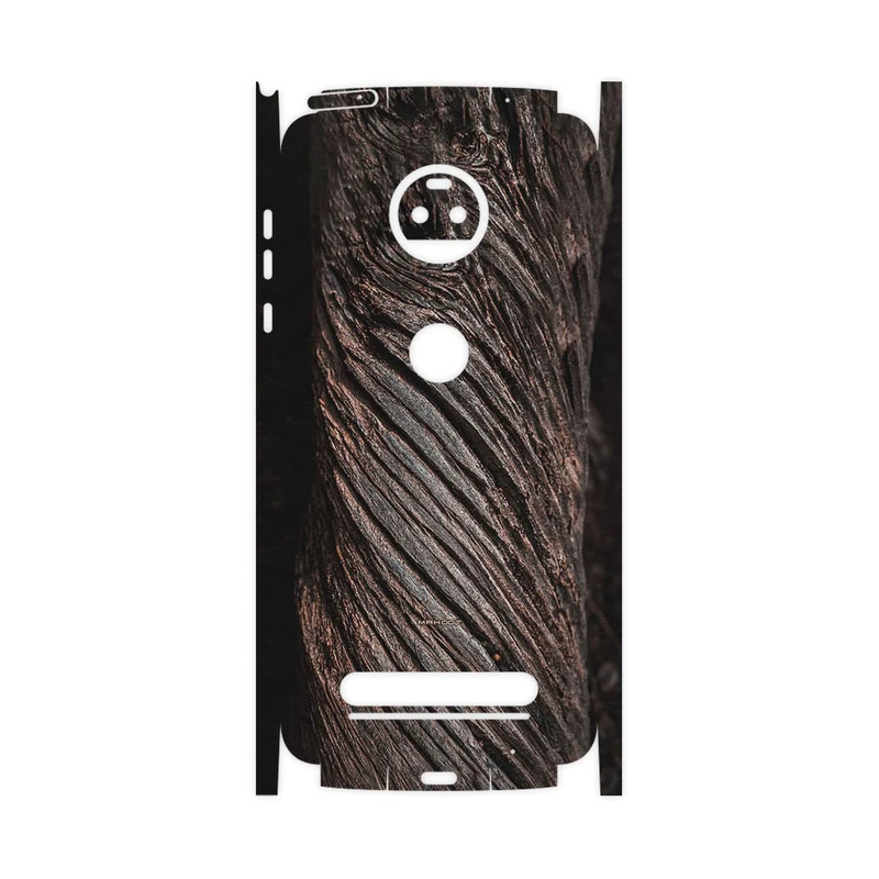 برچسب پوششی ماهوت مدل Wood Texture 9-FullSkin مناسب برای گوشی موبایل موتورولا Moto Z2 Force