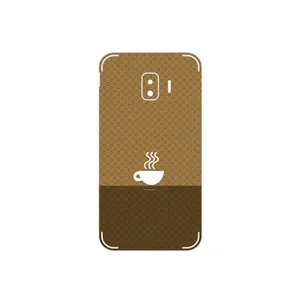 MAHOOT Minimal Cup of Coffee Icon Cover Sticker for Samsung Galaxy J2 Core