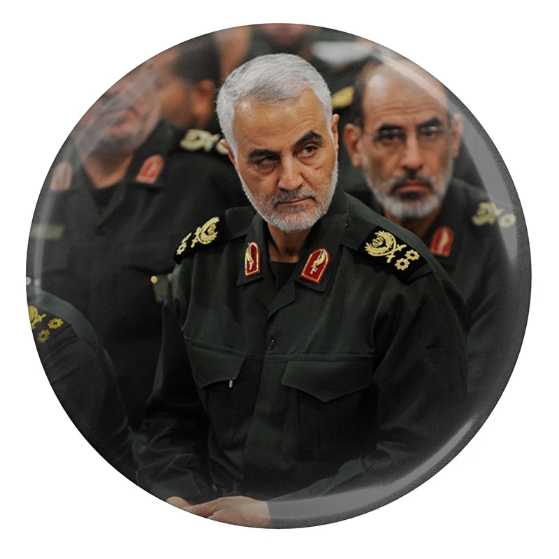 مگنت طرح سپهبد شهید حاج قاسم سلیمانی مدل S12240