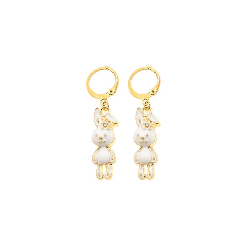 گوشواره دخترانه دلنار گالری مدل خرگوش گوشواره دخترانه دلنار گالری مدل خرگوش