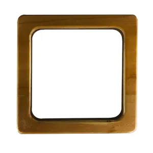 حلقه چوبی مدل مربع کد SQ02 بسته 2 عددی