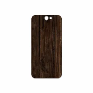 MAHOOT Dark Walnut Wood Cover Sticker for HTC One A9