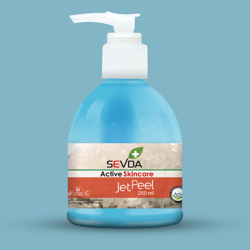 ژل لایه بردار پوست سودا مدل Jet Peel حجم 250 میلی لیتر مجموعه 4 عددی