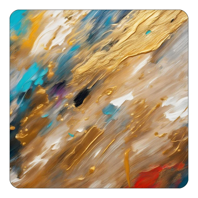 مگنت کاکتی طرح نقاشی رنگ روغن مدل mp70332