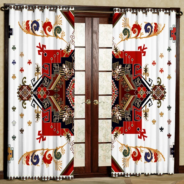 پرده مدل مخمل پانچی کد 7589 سایز 280x140 سانتی متر