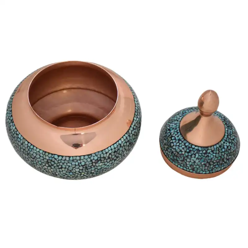 قندان فیروزه کوبی کد 20