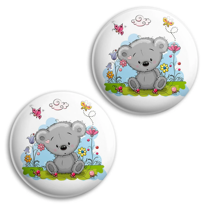 مگنت پرمانه طرح cute کد pmag2.26711 مجموعه 2 عددی