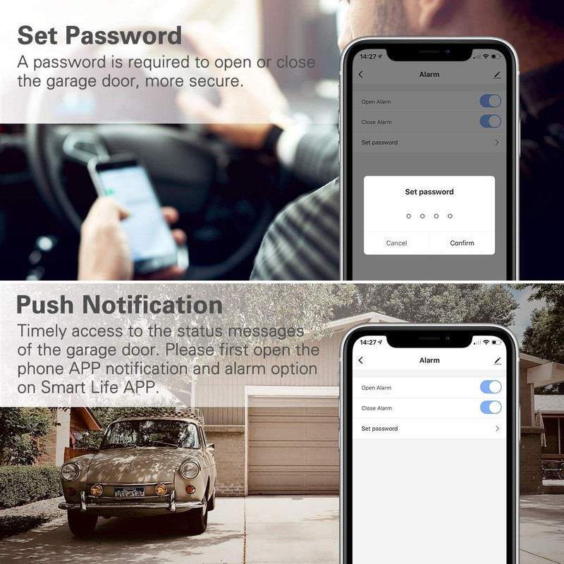 کنترلر درب گاراژ هوشمند اربکو مدل ‎B088H93NBL