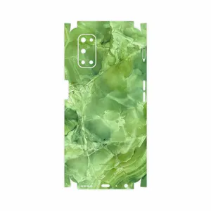 MAHOOT Green-Crystal-Marble-FullSkin Cover Sticker for Realme 7 5G