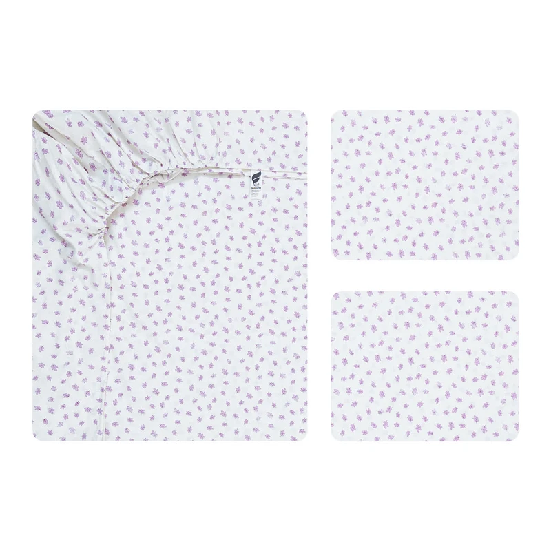 سرویس ملحفه 2 نفر 3 تکه آدنو مدل تارا کد IR217