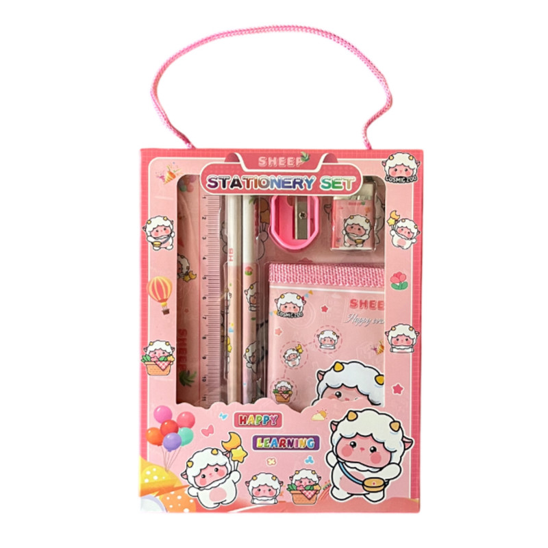 بسته لوازم تحریر مدل شیپ بسته ۶ عددی