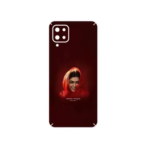 MAHOOT Portrait of an Indian Woman Cover Sticker for Samsung Galaxy A12 Nacho