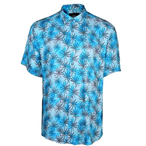 پیراهن آستین کوتاه مردانه مدل هاوایی H4