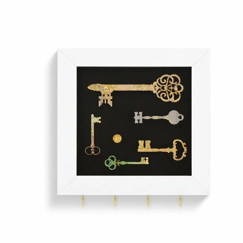 جاکلیدی دیواری چوبی مدل RS-05