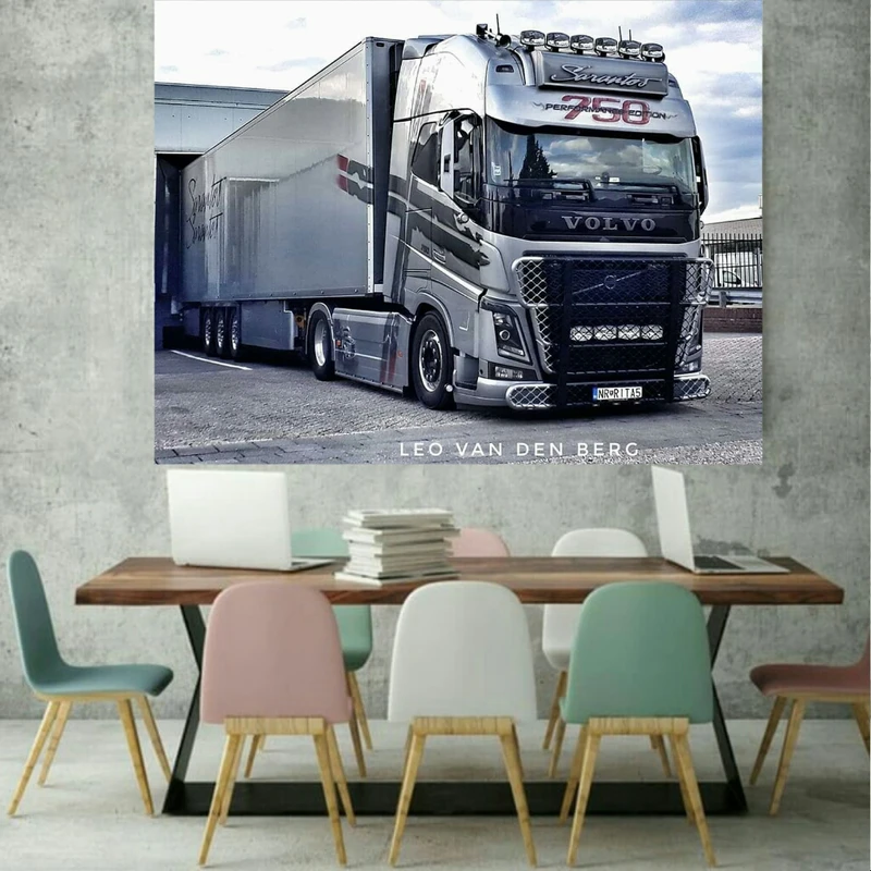  پوستر دیواری طرح تریلی مدل PO1467