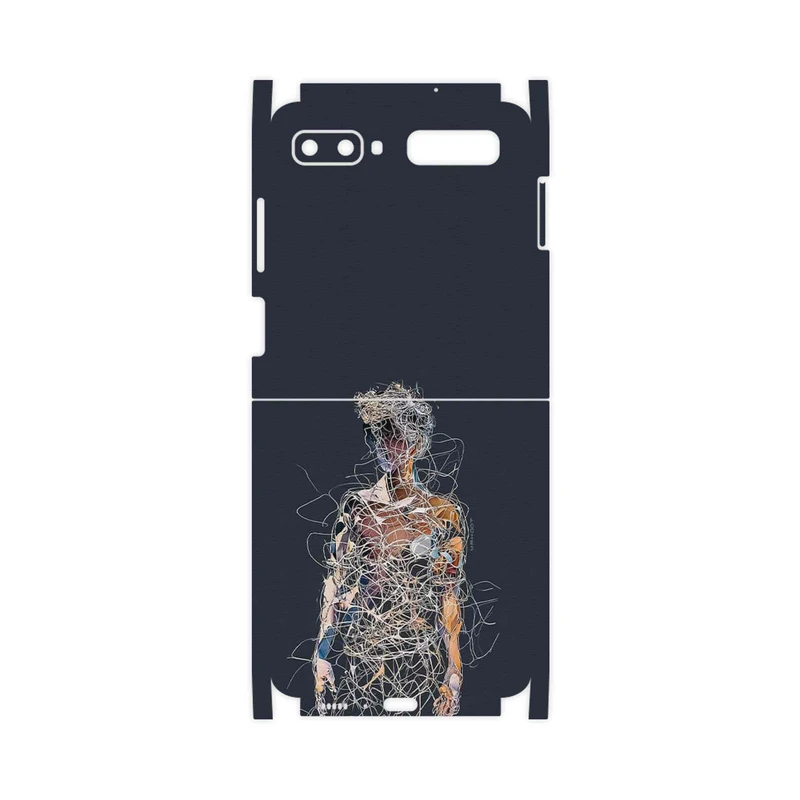 برچسب پوششی ماهوت مدل Strings Digital Art 1-FullSkin مناسب برای گوشی موبایل سامسونگ Galaxy Z Flip