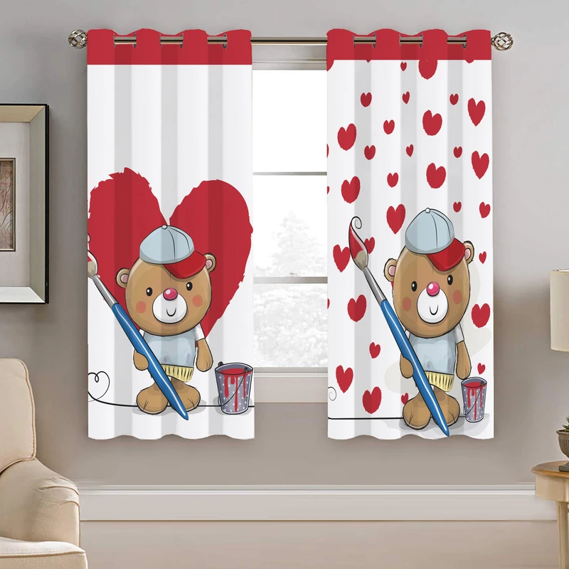 پرده نیروانا طرح کودک مدل هازان کد 8718 سایز 140×200 سانتی متر