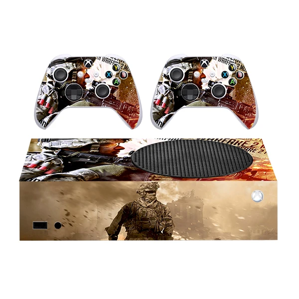 برچسب کنسول بازی ایکس باکس series s مدل call of duty کد 8 مجموعه 4 عددی