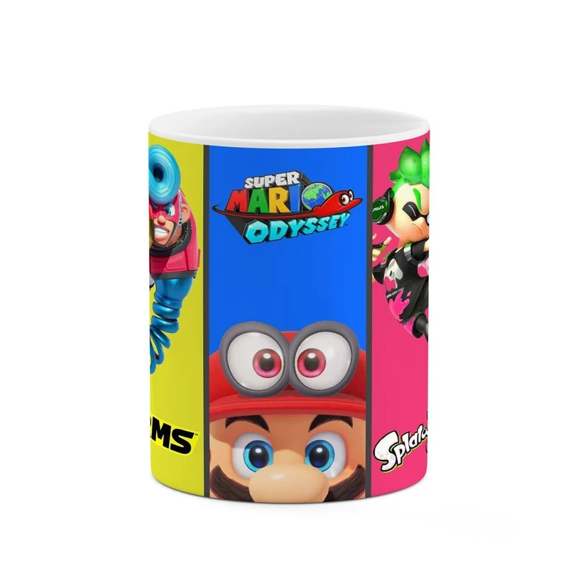 ماگ کاکتی مدل بازی سوپر ماریو Super Mario Odyssey کد mgh30627