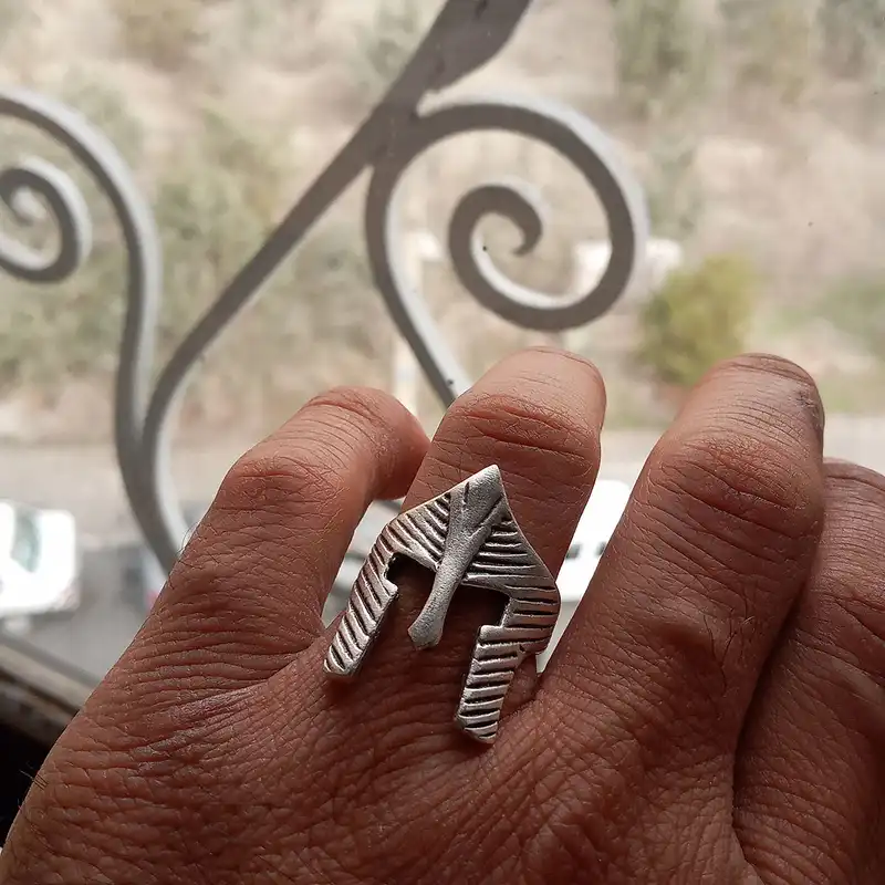 انگشتر مردانه مدل گلادیاتور ES-W21