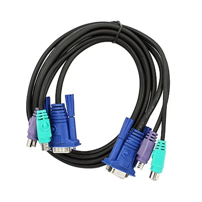 کابل kvm مدل ps2 طول ۱.۵ متر