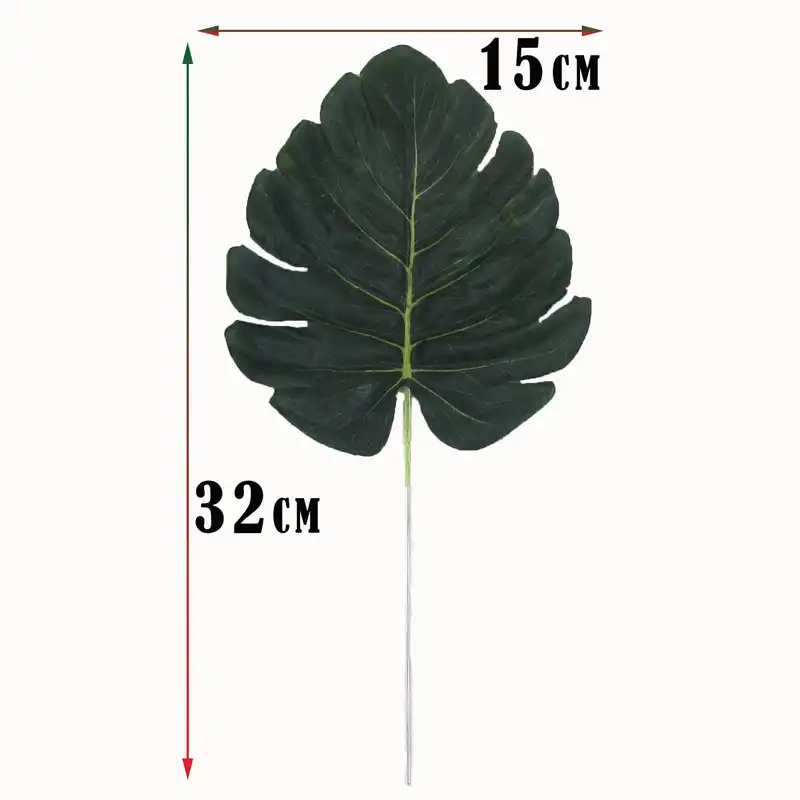گل مصنوعی مدل برگ انجیر بسته 10 عددی