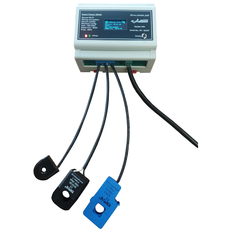 کنتور فرعی هوشمند کاهنده مصرف برق مدل سه پورت کد P9A