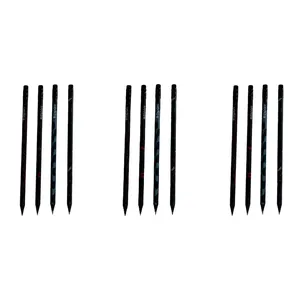 مداد مشکی الیپون با درجه سختی HB مدل وود بسته 12 عددی