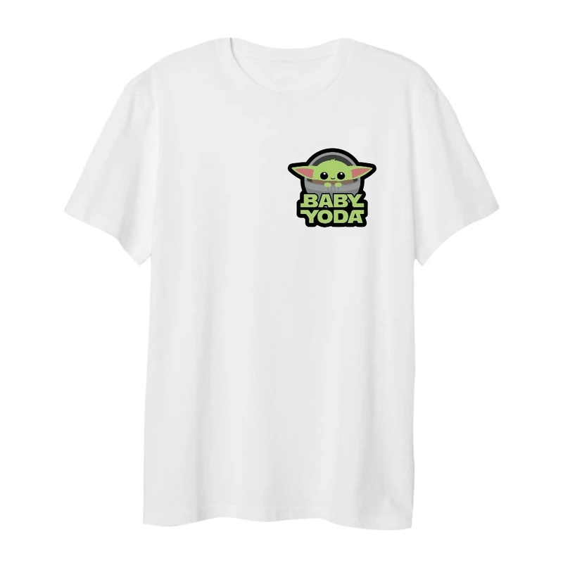 تی شرت لانگ آستین کوتاه زنانه مدل بیبی یودا