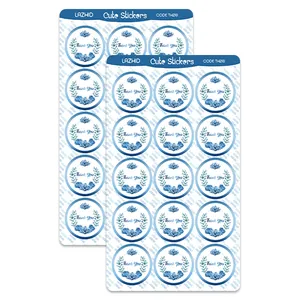برچسب لاژید مدل تشکر از مشتری کد TH210 بسته 2 عددی