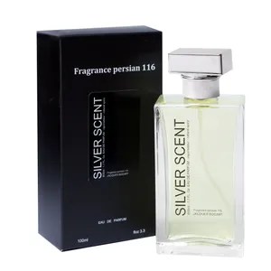 ادو پرفیوم مردانه فراگرنس پرشیا 116 مدل سیلور سنت با رایحه تلخ حجم 100 میلی لیتر 