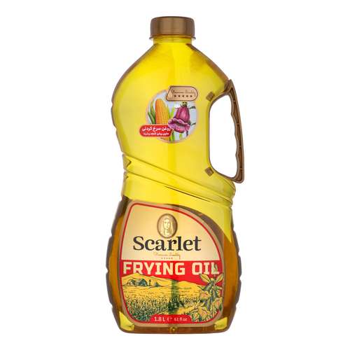 روغن سرخ کردنی حاوی کنجد و ذرت اسکارلت - 1.8 لیتر