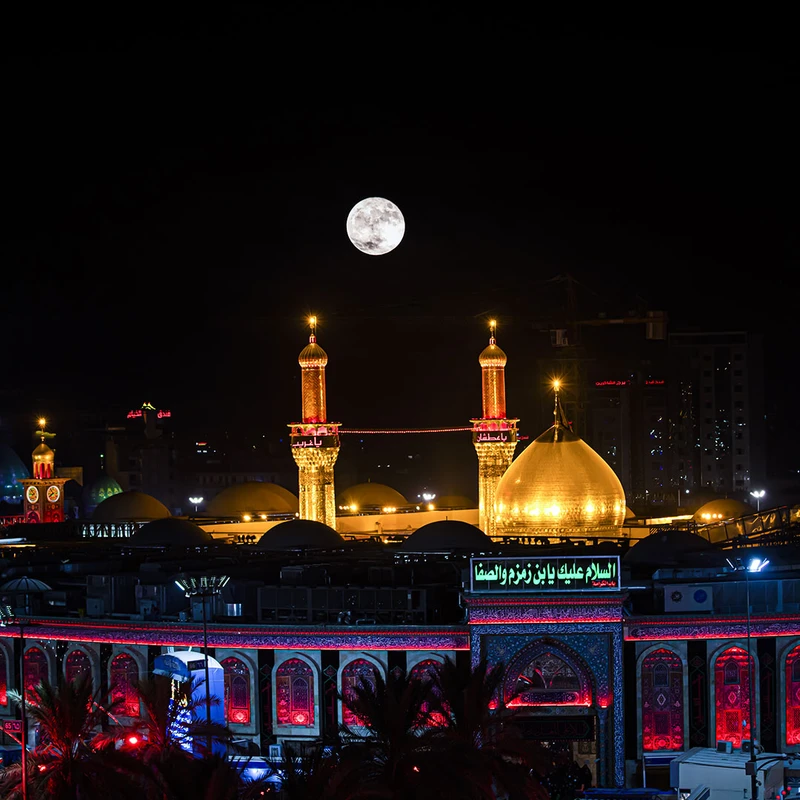 تابلو شاسی مدل کربلا ، حرم مطهر امام حسین (ع) کد 33