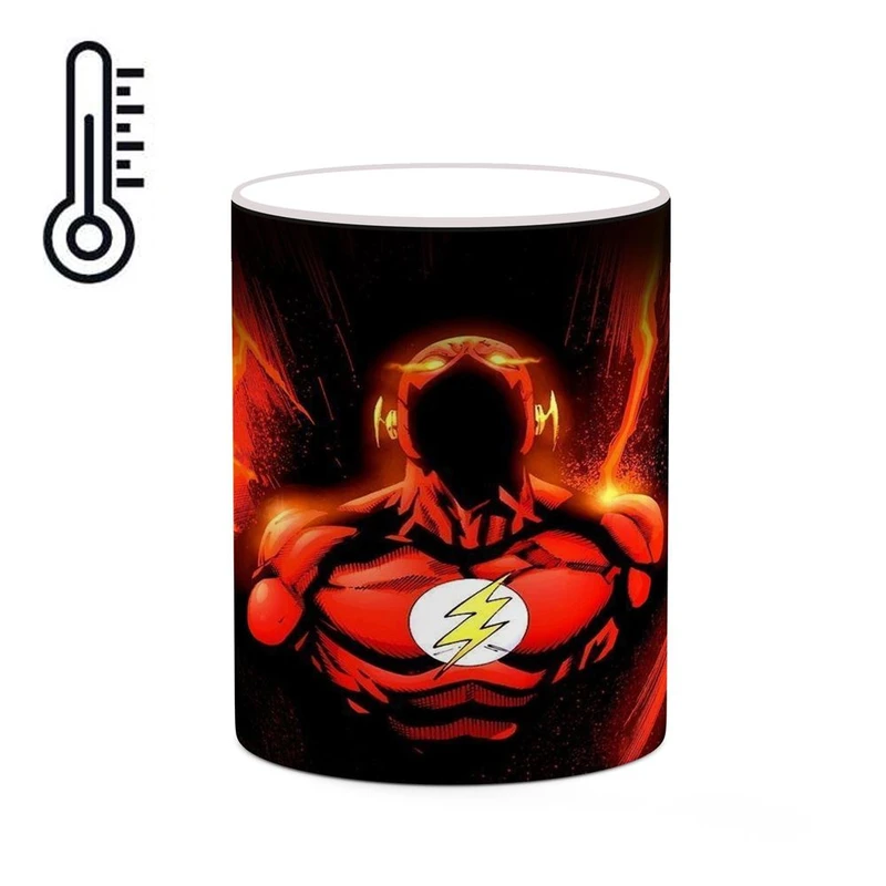 ماگ حرارتی کاکتی مدل فلش The Flash کد mgh40114