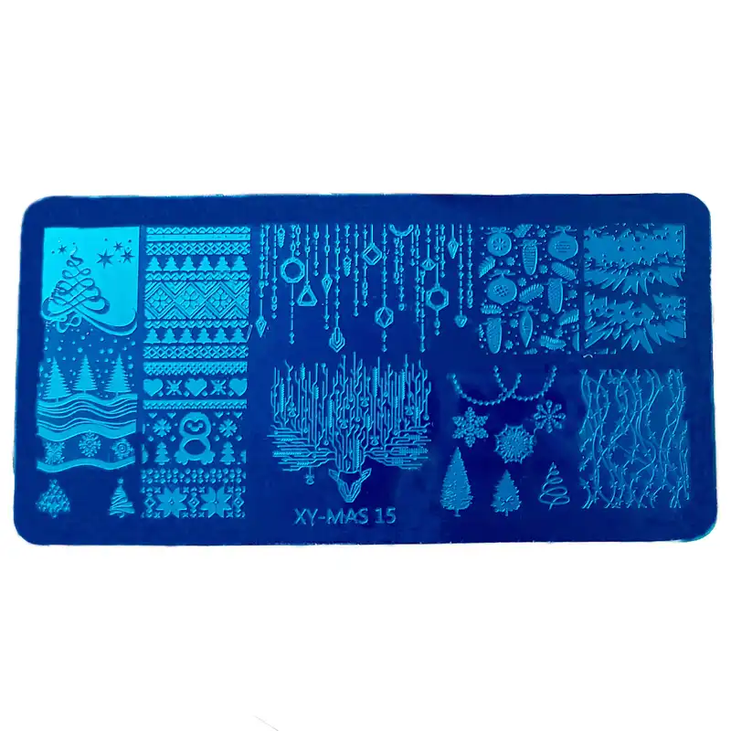 شابلون طراحی ناخن مدل XY-MAS 15