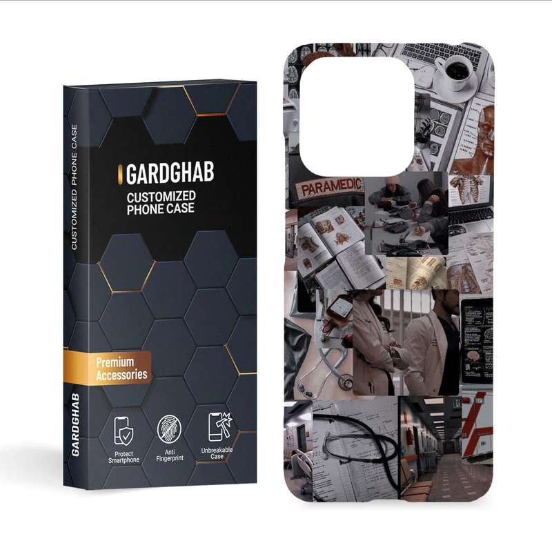 کاور گارد قاب مدل پسرانه مناسب برای گوشی موبایل شیائومی Redmi 12C