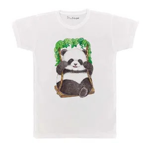 تی شرت بچگانه پرمانه طرح پاندای کونگ فو کار کد pmt.4543