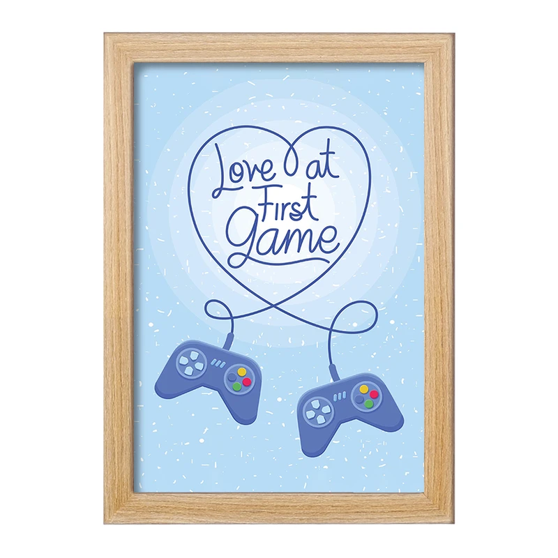 تابلو خندالو مدل گیمر (Gamer) کد F1447